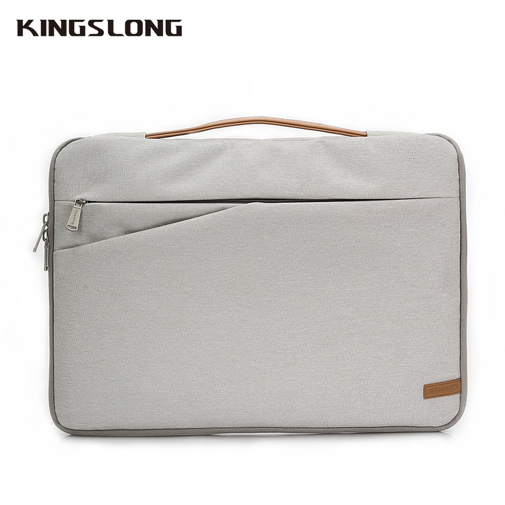 Kingslong 13 15 17 kannettavan tietokoneen suojus vedenpitävä käsilaukku macbookille dell acer hp kannettavan tietokoneen laukku suojaava yritystietokone valkoinen kotelo
