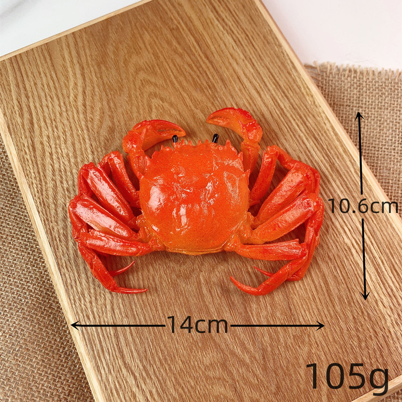 Simulation Hairy Crab Model Male Crab Female Crab Crab Model Hairy Crab Mold Props Simulation Food
