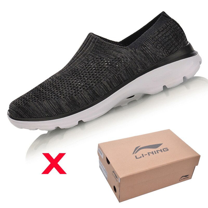 Li-Ning Women's Easy Walker Lifestyle Shoes Textile Breathable Sneakers Light Fitness LiNing li ning Sport Shoes AGCM112 YXB048: no box AGCM112-1H / 7.5