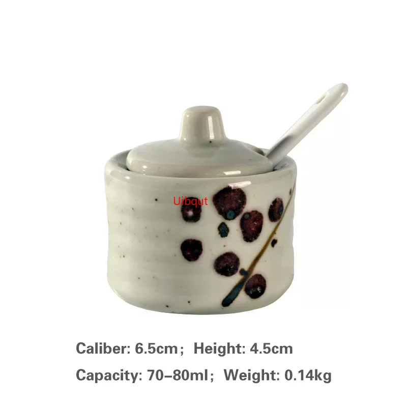 Japanische Panzer kreative Gewürz Dosis Keramik Gewürz Panzer Küchen geschirr Aufbewahrung flaschen und Gläser Flasche Glasflasche Gläser