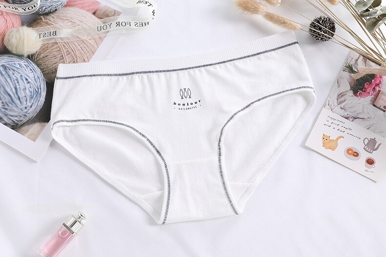 Lady briefs 5pcs/lot Women's cotton panties navy Deep ocean series underpants cotton girl underwear AM-9521