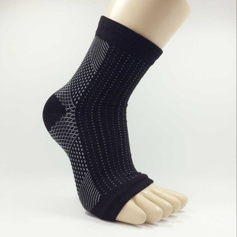 1pc Foot Compression Sleeves Circulation Angel Ankle Swelling Pain Sleeve Relief Ankle Pad Bal