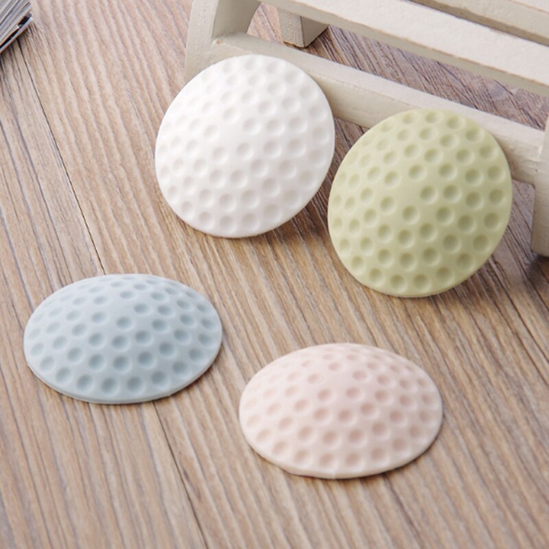 Accueil Gadget bouchon de porte bouton de porte en caoutchouc garde-boue serrure protection coussinet de porte antichoc protecteur mural accessoires de cuisine