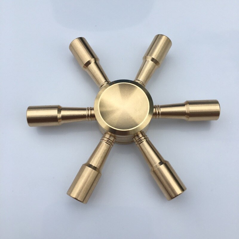 Bearing Zilver Hand Spinner Copper Metal Finger Fidget SpinnerAnti-Anxiety Stress Relief Focus Finger Toy Boy