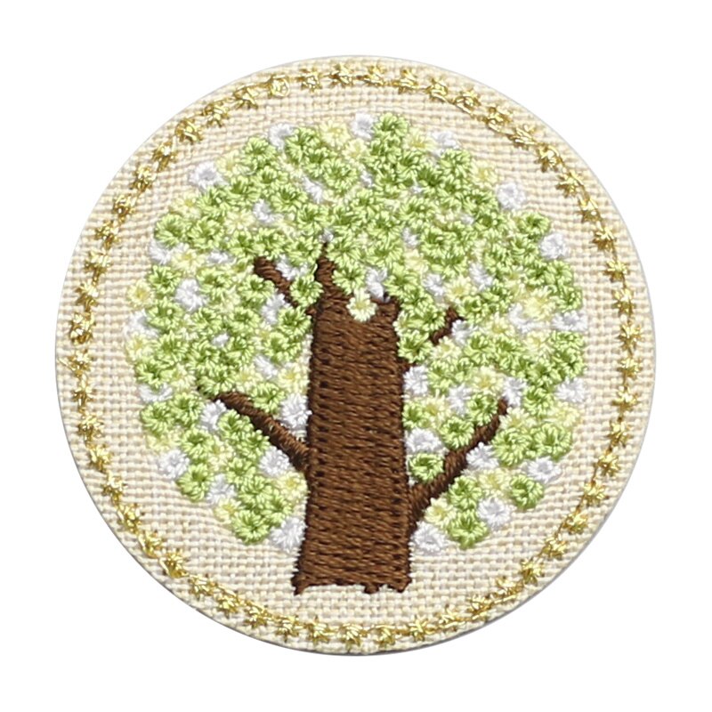 1 stuk schattige ronde bloemenpatches voor kledingborduurwerk, strijkapplicaties voor bloemen voor kinderjurken, kledingpatches voor doe-het-zelf