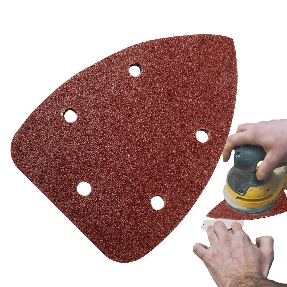 Schleifpapier 20x hoch körniges Schleifpapier Dreiecks schleifer Schleifpapier Detail Schleifpapier 5,51 Zoll Schleifpapier Sortiment mit 5: verrotten