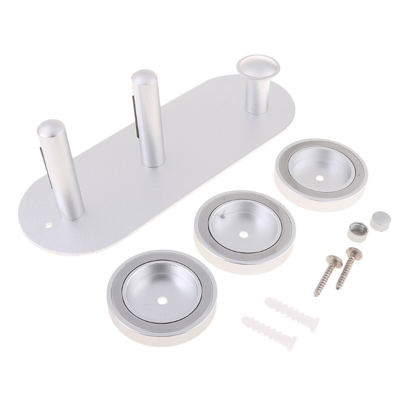 Wall Mount Holder Hairdryer Storgae Rack Bathroom Shelf For Hair Dryer Whosale&amp: white