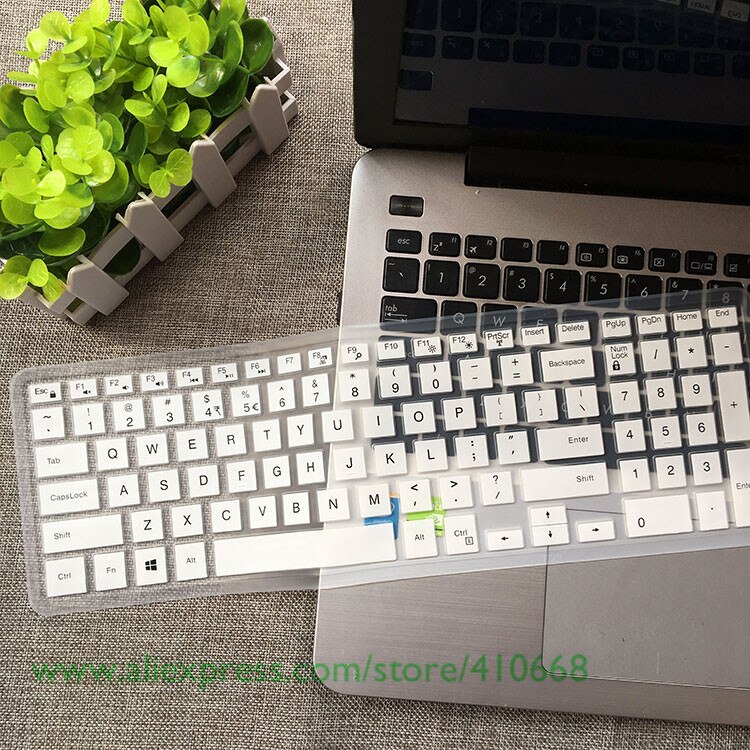 15.6 inch laptop keyboard cover Protector for Dell inspiron 15 5000 5568 15CR 15cr-4528b Vostro 15-3559 Ins15 5565 5567 7567