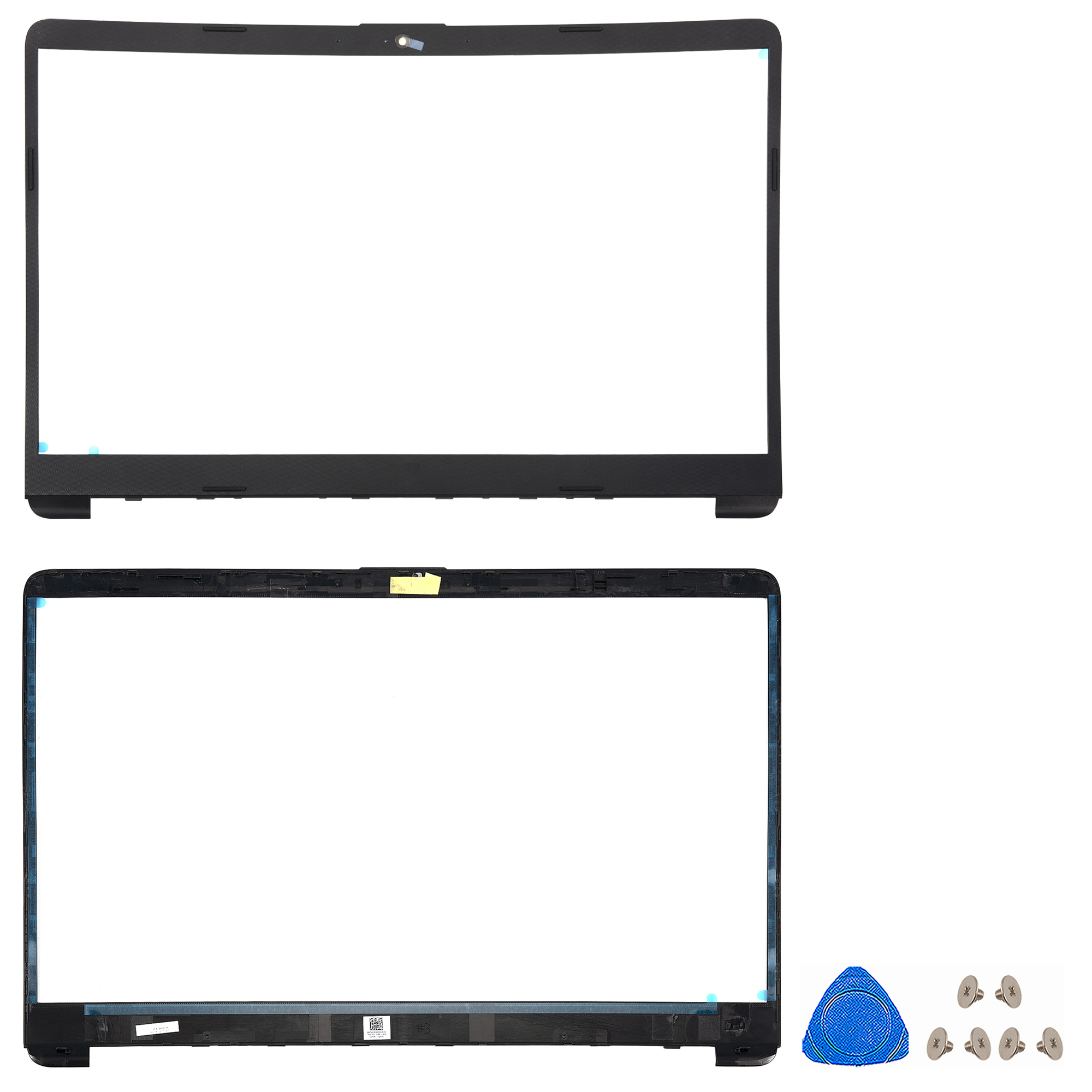 Nueva funda de portátil para HP 15-DW 15S-DU DY DR 250 255 G8 TPN-C139 LCD contraportada bisel frontal cubierta inferior con reposamanos carcasa superior: Azul marino
