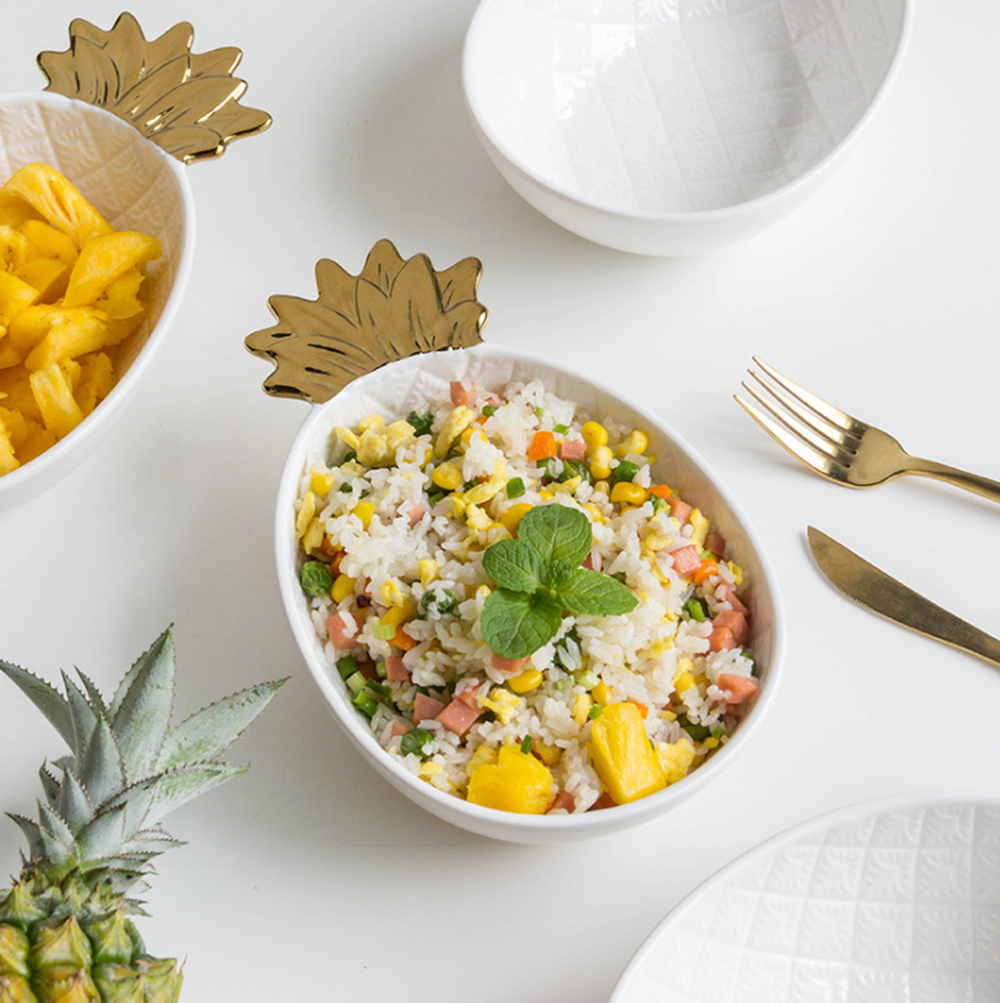 Vaisselle en céramique créative plante tropicale | Plante tropicale vaisselle de table de la maison irrégulière assiette à petit déjeuner plats à bonbons, assiette de service plat à Sauce soja
