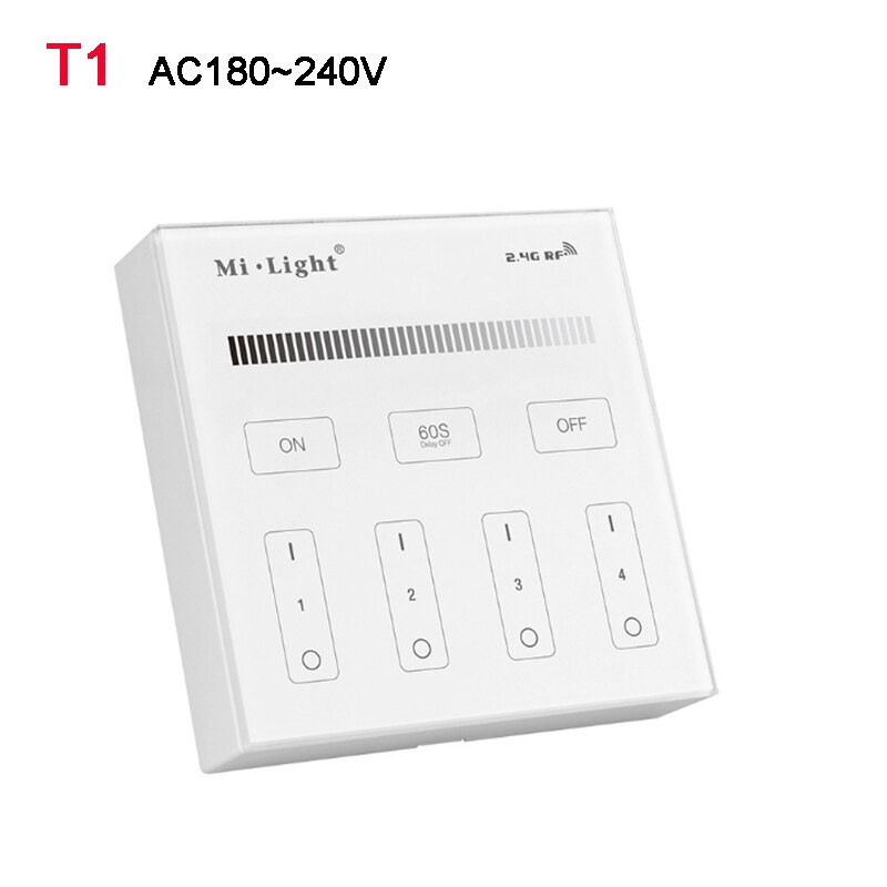 Ibox Control Panel Miboxer B1/T1 4-Zone Smart Panel Afstandsbediening... – Vicedeal
