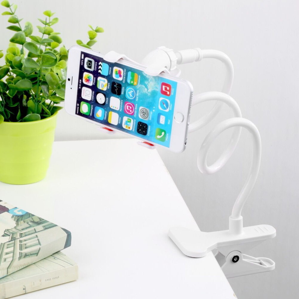 Universale Pigro Supporto Del Telefono Da Scrivania Letto Lato Colorato Flessibile Lungo Braccio Della clip del Supporto Del Basamento Del Telefono per il Telefono mobile Universale