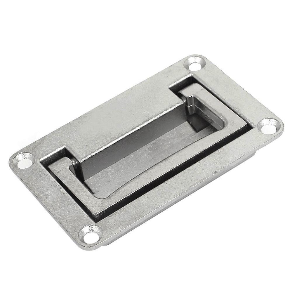 1pc 9,5 cm x 6cm/11,1 cm x 6,9 cm Metall Rechteck Geformt Einbau Falten ziehen Griff Griff