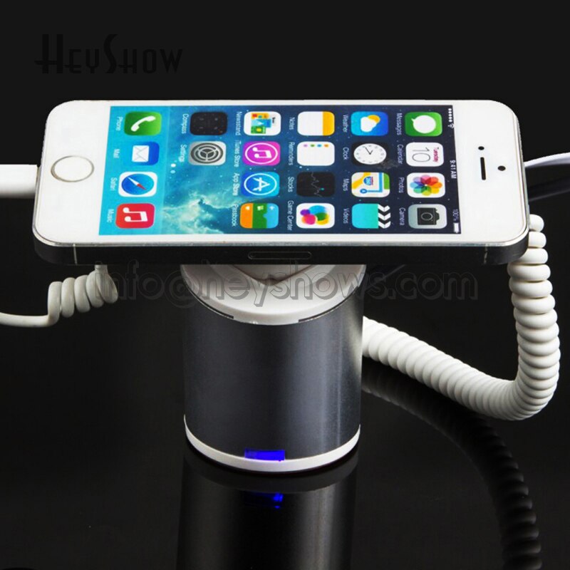 Mobile Cell Phone Security Display Stand Smartphone Burglar Alarm Holder Iphone Exbbit Bracket For Tablet Anti-theft Show Rack