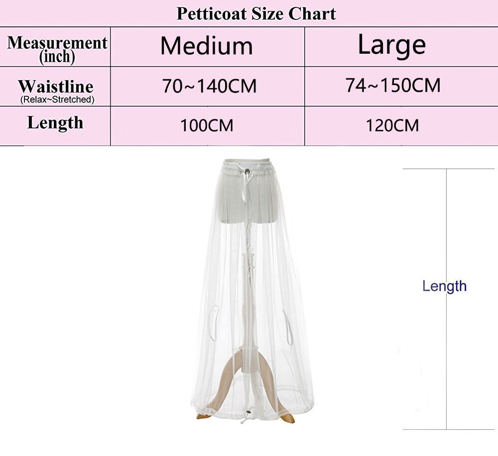 Jupon pour robe de mariée, sous-jupe pour toilettes, collection
