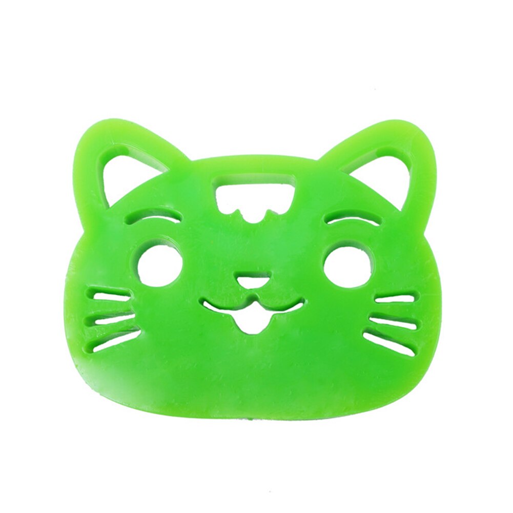 Pet Hair Remover Reusable Cleaning Laundry Catcher Pet Hair Catcher Cat Dog Fur Lint Remover Dryer Washing Machine Accessories: Green Cat