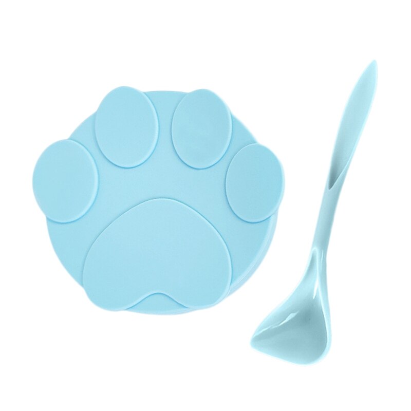 Tragbare Silikon Hund Katze Konserven Deckel Wiederverwendbare Lebensmittel Lagerung Halten Frische Zinn Abdeckung Dosen Haustier Liefert Geeignet Für 8,9 cm 7,3 cm 6,5 cm: Blau