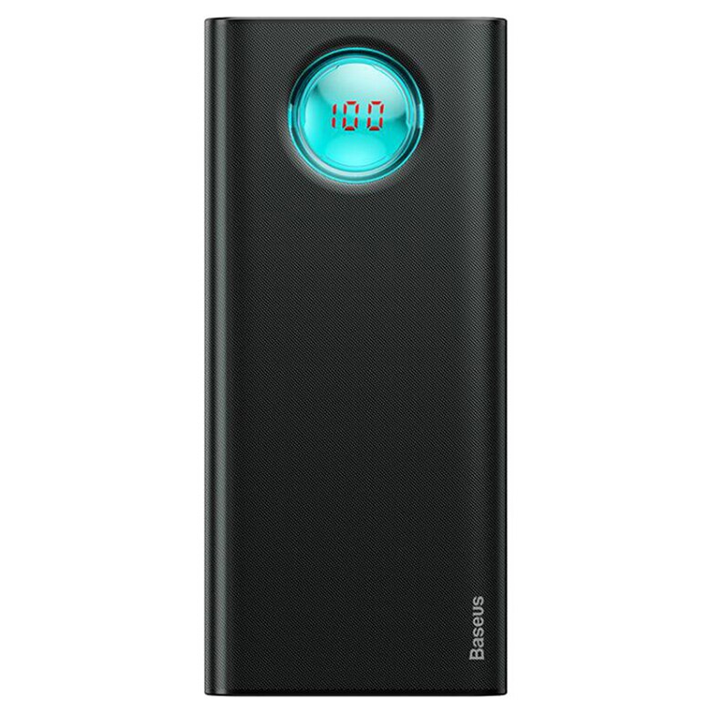 Baseus 20000 Mah Power Bank 18W PD3.0 QC3.0 Snel Opladen Outdoor Draagbare Oplader Reizen Externe Batterij Powerbank Voor Telefoon: Black 20000mAh