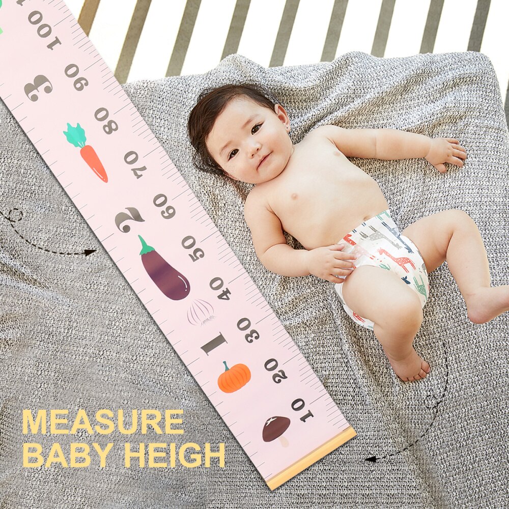 1pc Children Height Measuring Tape Cartoon Kids Growth Chart