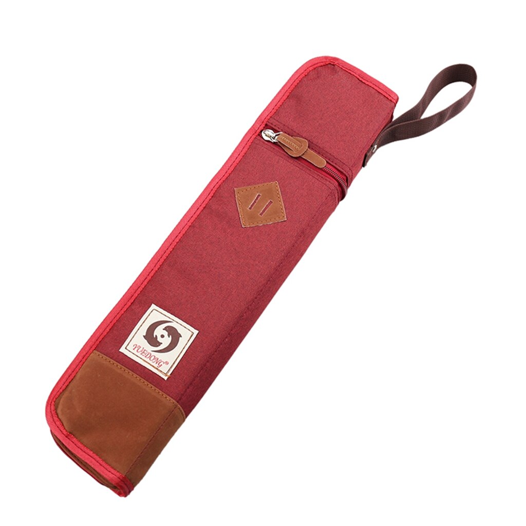Sac de pilon rembourré en coton-étui de transport souple pour bâtons maillets: Red