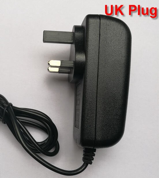 Adaptateur d&#39;alimentation 24W 12V 2A 5.5x2.5mm / 5.5mm x 2.5mm pour chargeur de bande lumineuse LED, prise US EU