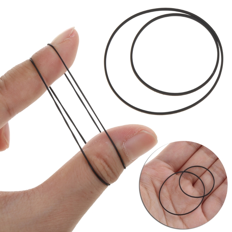 Estd replacement turntable belt, rubber flat drive belt, player for rq-sx