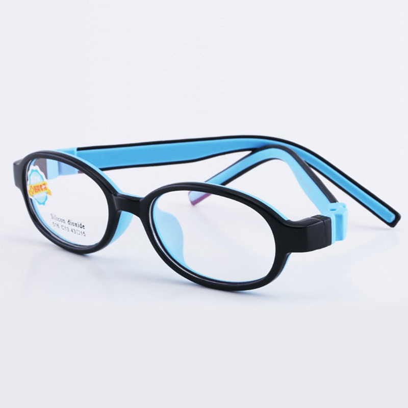 516 Child Glasses Frame for Boys and Girls Kids Eyeglasses Frame Flexible Eyewear for Protection and Vision Correction