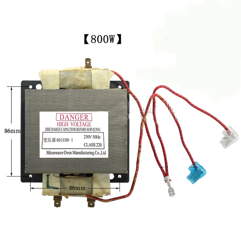 Microwave Oven Accessories Microwave Transformer 800W801EMR-1CMR FTR can replace 701