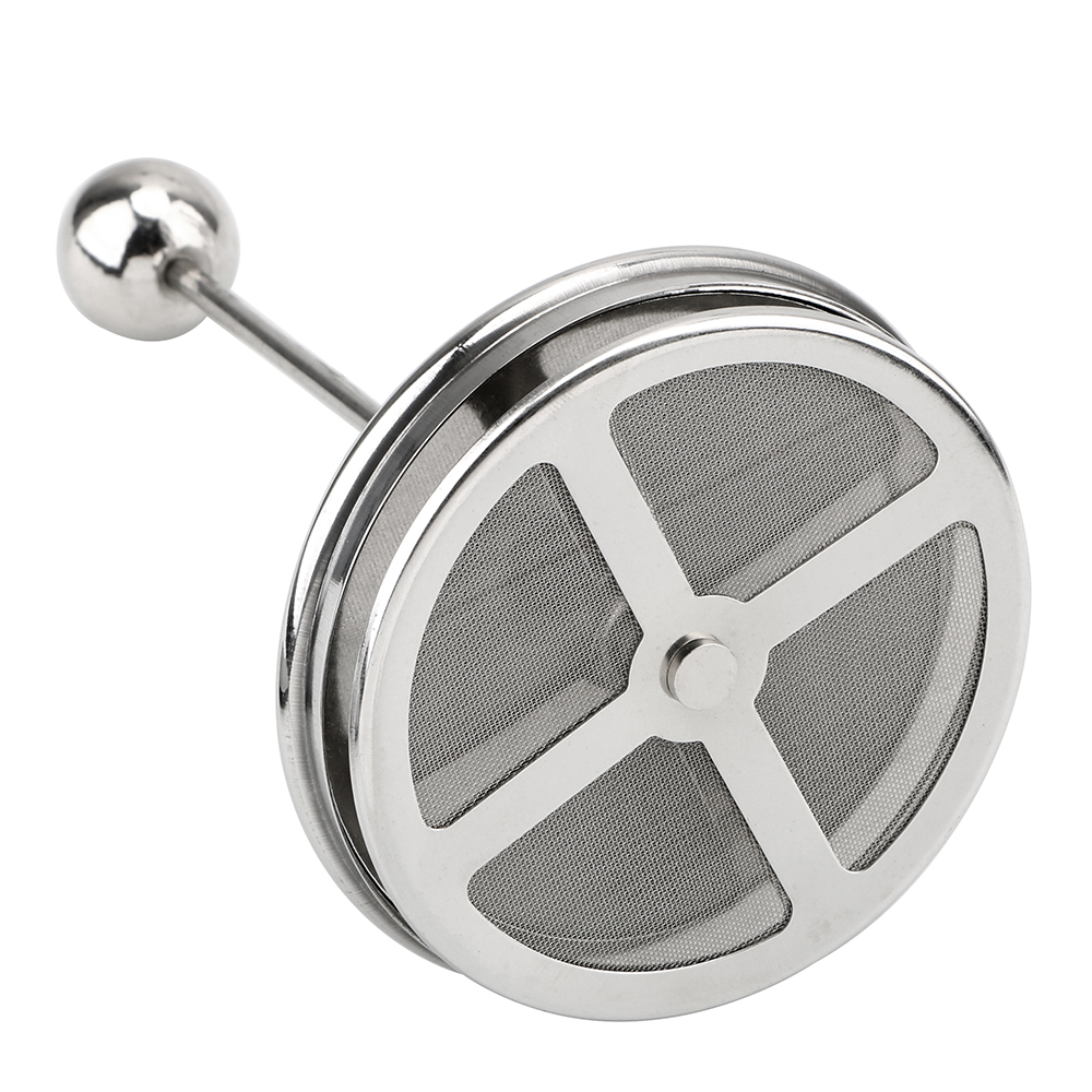 Coffee Mixer Stainless Steel 400/800ML Kitchen Tools Double Mesh Milk Creamer Manual Milk Frother Milk Foam Mesh Coffee Foamer