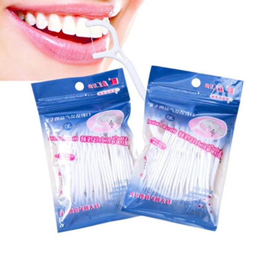 1 zak 30 stks FDA standaard veilig ABS Orale Tandheelkundige hygiëne tanden care cleaning picks Bleken tool