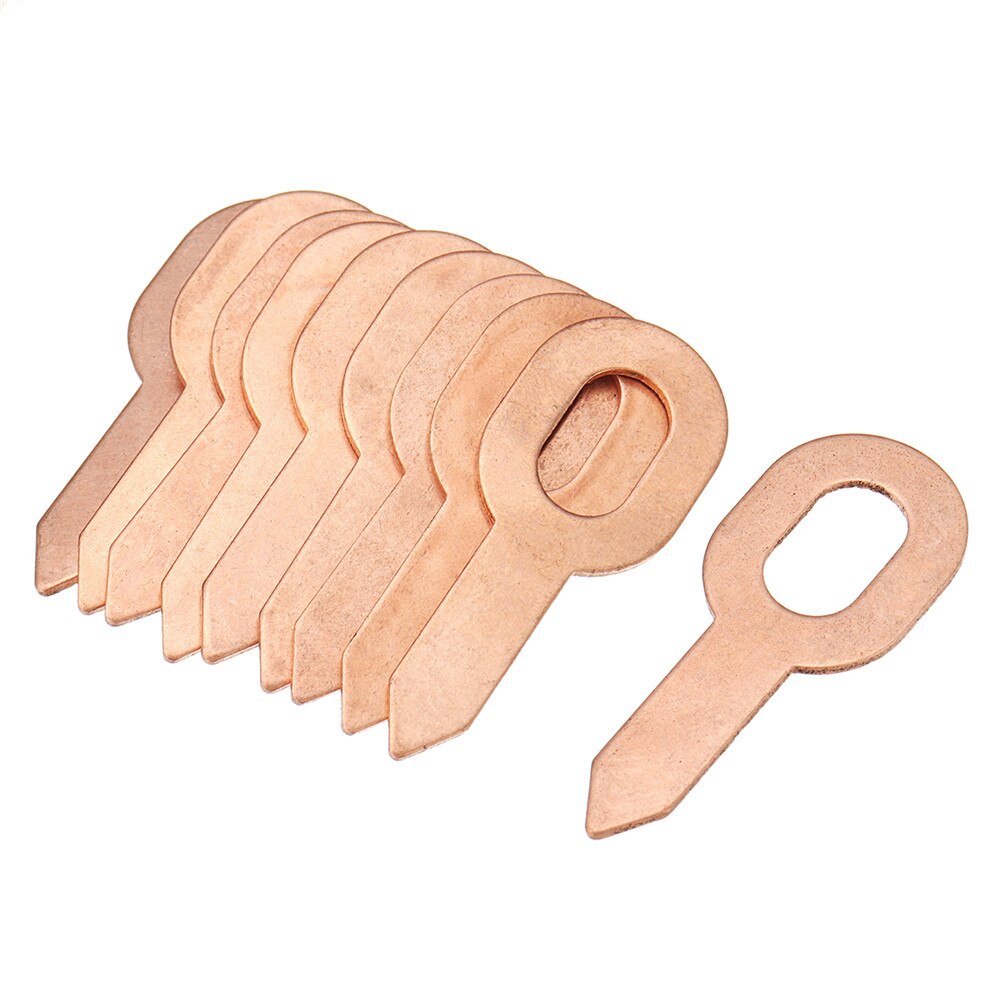 48 Pcs Stud Welding Kit Accessories Straight Twisted Dent Pulling Rings Hook Washer Round Star Pads Spotter Starter Kit