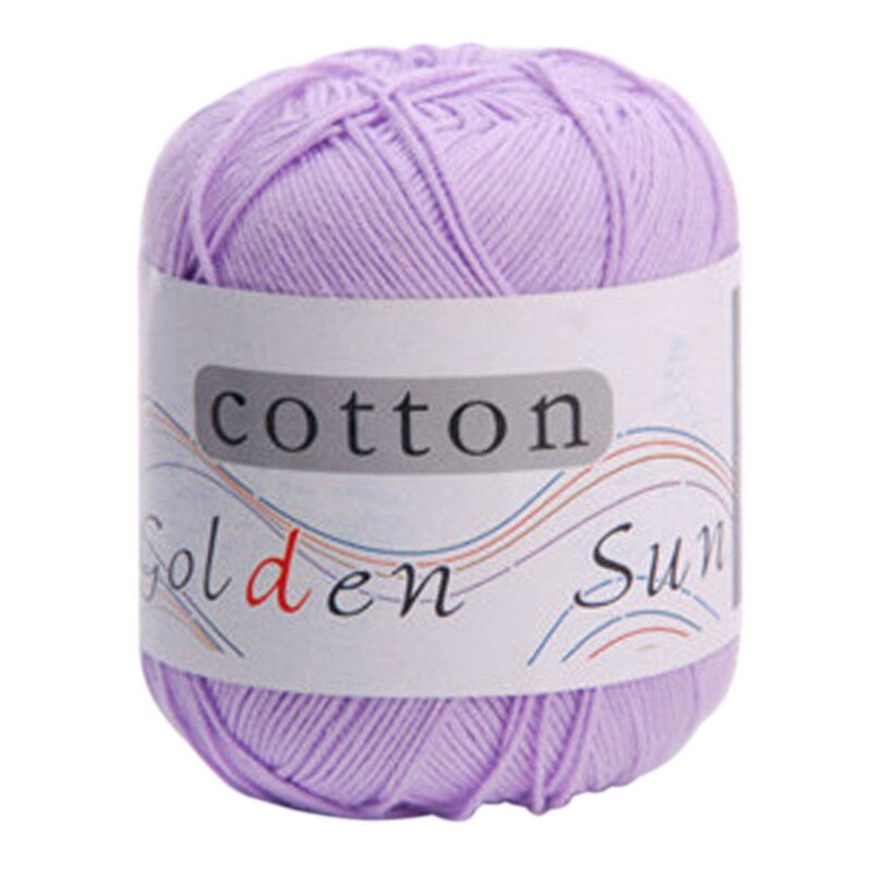 27Colors Warm DIY Milk Cotton Wool Baby Kids Wool For Knitting Children Hand Knitted Soft Knit Blanket Crochet Yarn: purple