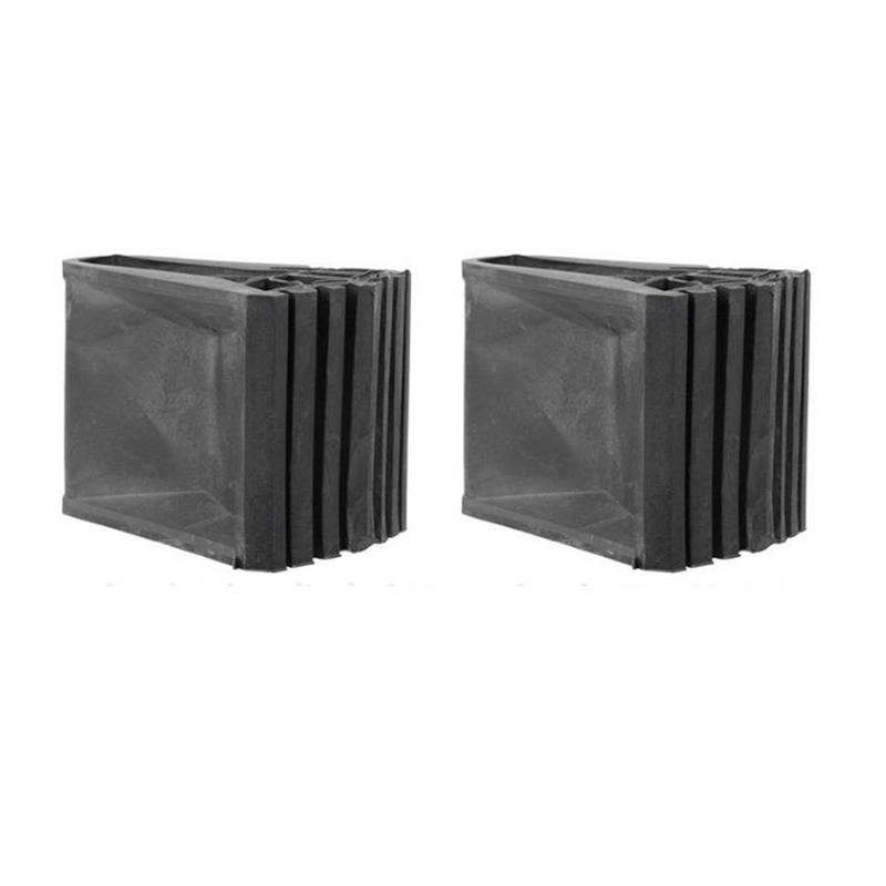 2 Stuks Ladder Ronde Voet Cover Prachtige Duurzame Multifunctionele Vouwladder Waaiervormige Voet Cover Anti-Slip mat