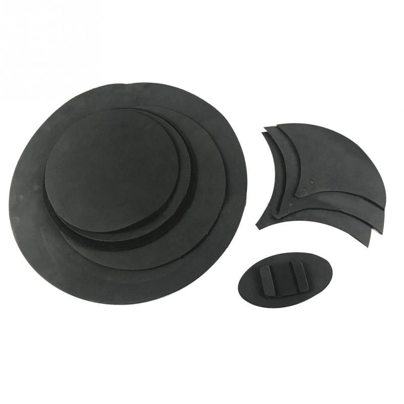 10 Pcs/1 Set Professionele En Praktische Rack Drum Mute Pad Drum Pad Rubber Foam Bass Drum Mute Praktijk pad