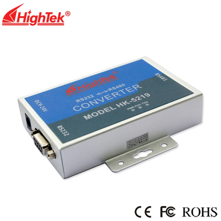 RS232 to RS485 Bidirectional Lightning Protection Converter Active 485 to 232 Serial Communication Converter HK-5219
