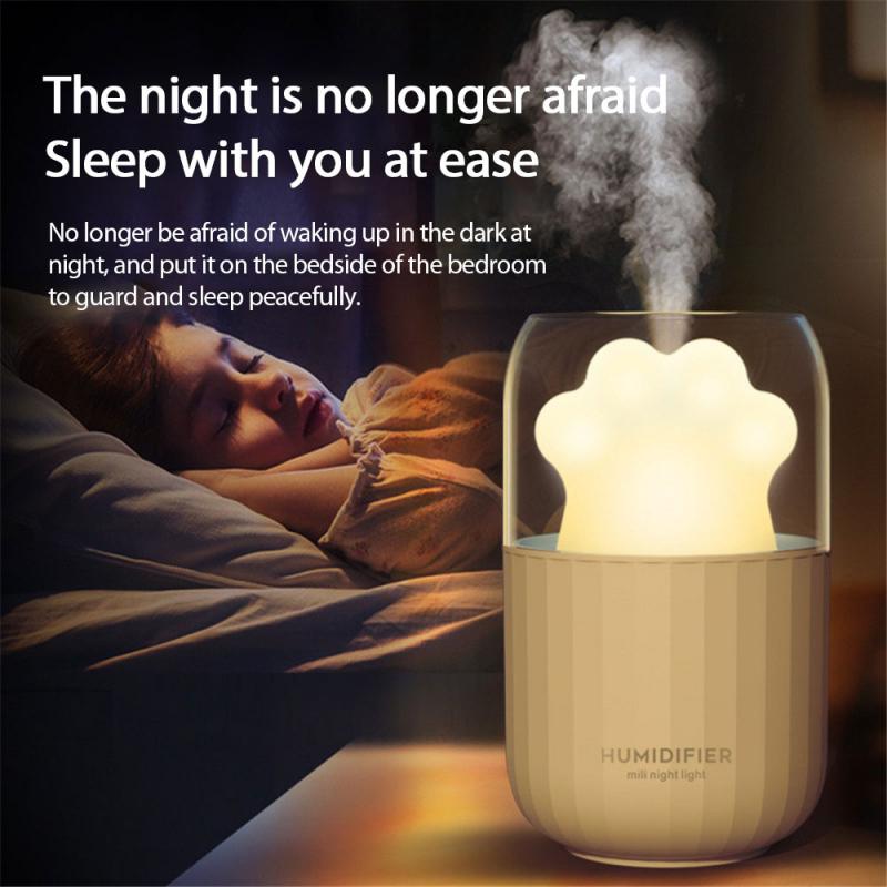 Mini Humidifier Bedroom Essential Humidifier Diffuser With LED Ambient Light For Bedrooms Living Rooms And Cars Car Air Hum