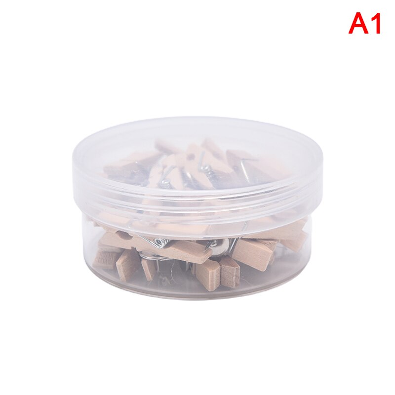 Clips Pushpins Tacks Thumbtacks Push Pins with Wooden , Paper Clips with Pins for Cork Boards Notes Photos Wall and Cr: A