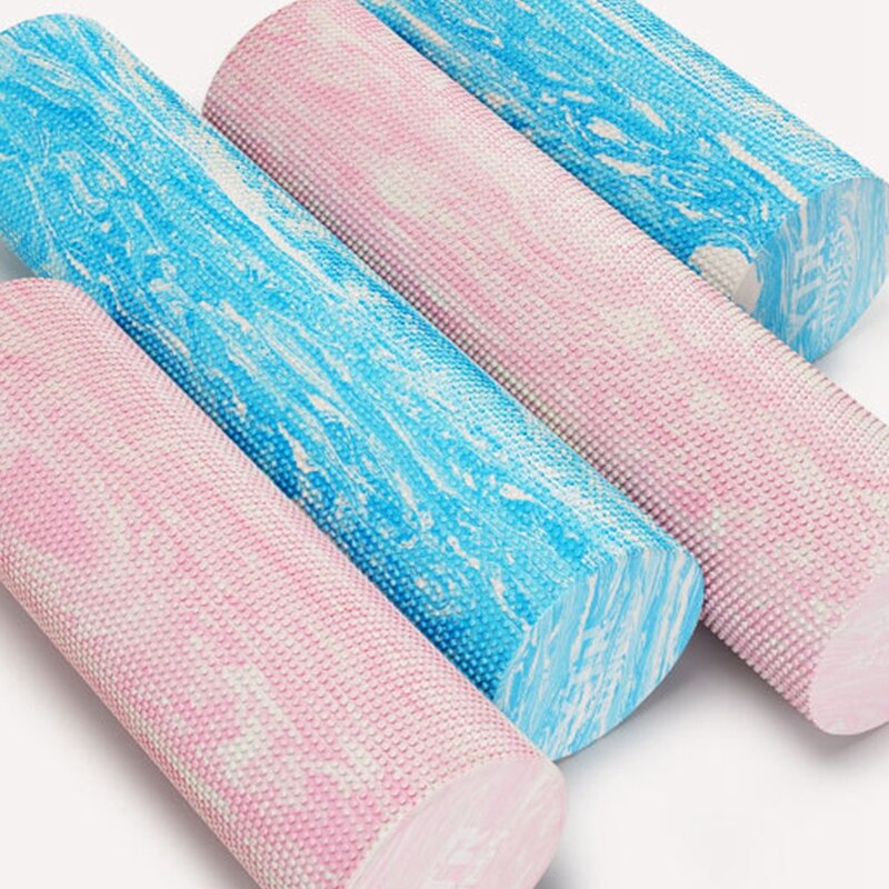 Yoga Block & Pilates Foam Roller - EVA Foam - Muscle Tissue Massage - Fitness Gym Workout Cushion
