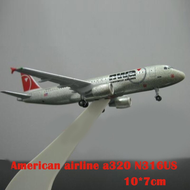 Air Canada 1:500 C-gaaq 727 Modello di Imballaggio Della Bolla Modello di Aereo Argento Diecast Collezione Boy Regalo: USA A320 N316US