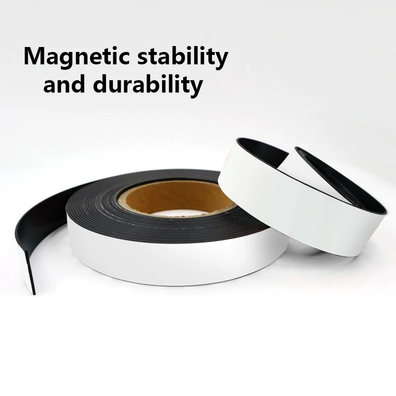 Sterke Flexibele Magneet Strip Zelfklevende Magneetband Rubber Magneet Tape Lengte 39.37Inch
