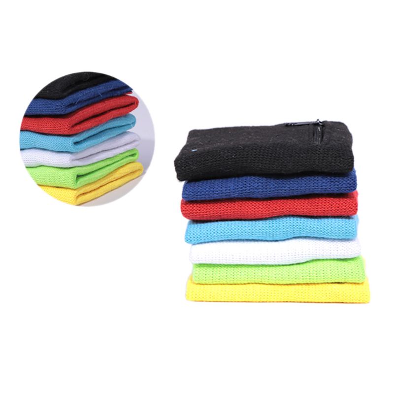 Handled plånbok påse band dragkedja löpning resor gym cykling säker sportväska