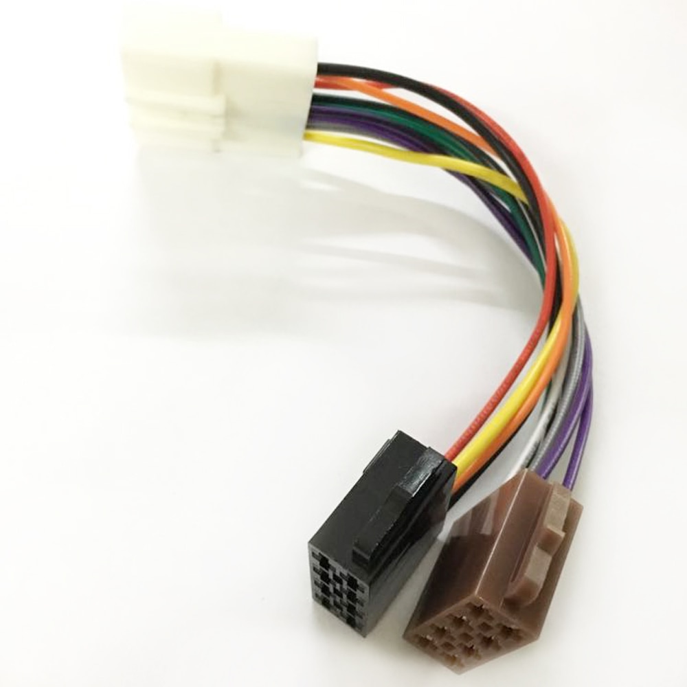 Biurlink Autoradio ISO Lead Plug Harness Adapter Bedrading Kabel voor Nissan Tiida X-Trail voor Subaru