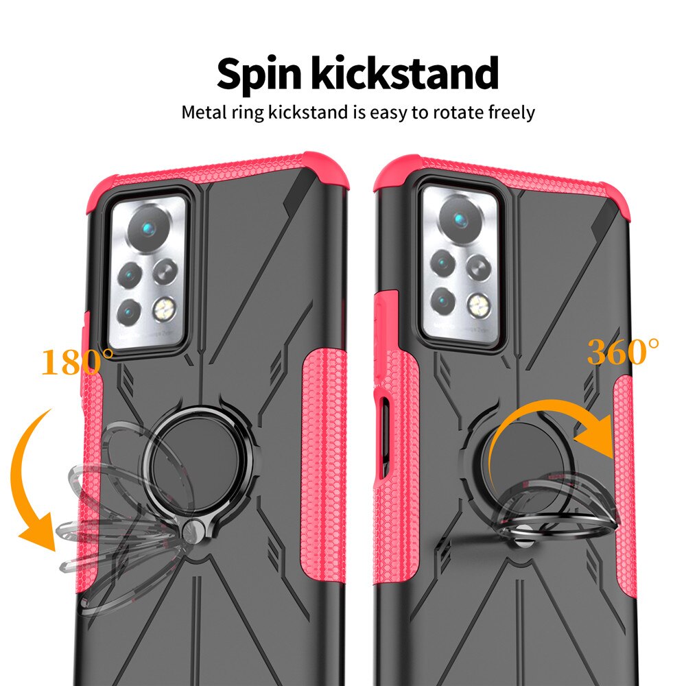 For Infinix Note 11 Case Luxury Ring Back Cover Stand Armor ShockProof Case For Infinix Note 11 Pro Note11 Phone Case
