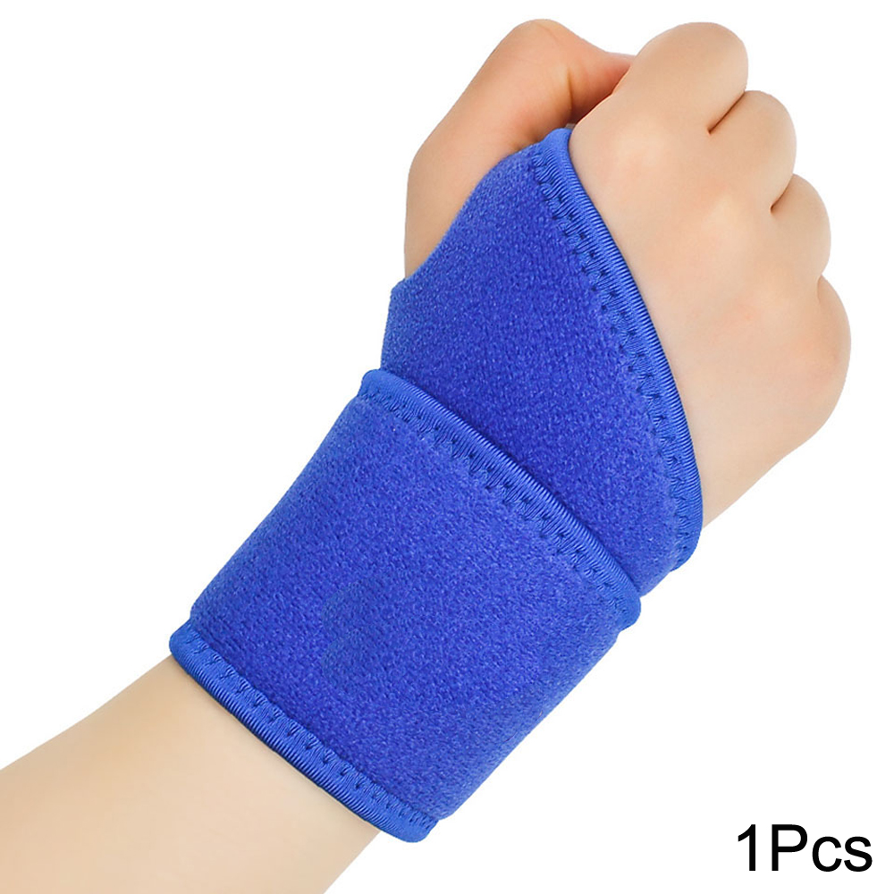 1Pcs/2Pcs Adjustable Wristband Carpal Tunnel Brace Wrist Support Sport Tendonitis Pain Relief for Arthritis Wrist Bandage Wrap: Yellow