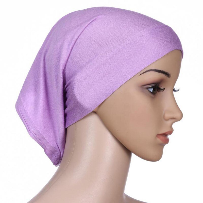 sous écharpe Hijab Tube Bonnet/casquette/os islamique femmes couvre-chef diverses couleurs: I