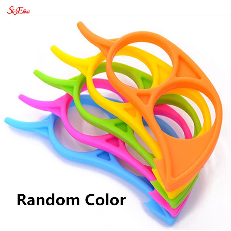 Food Grade Plastic Dunschiller Remover Creatieve Opener Keuken Accessoires Granaatappel Oranje Peeling Mes Koken Tool 7zCF074: 3pcs