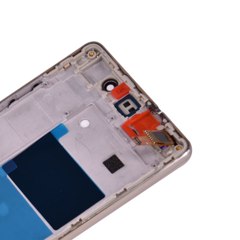 Pantalla LCD para Huawei P8 Lite ALE-L21, montaje de digitalizador con pantalla táctil con Marco,