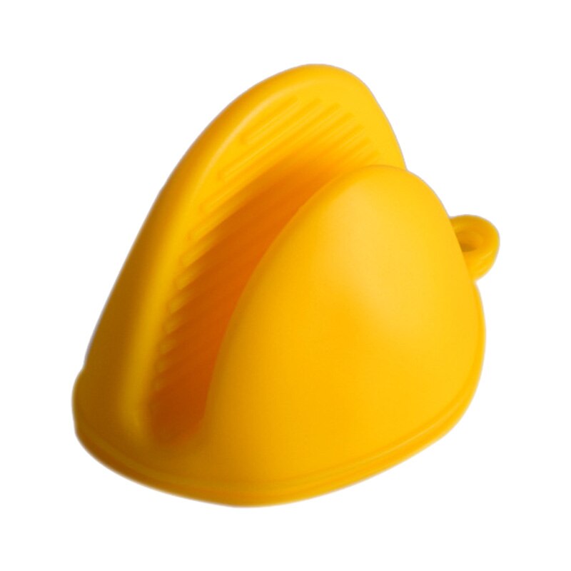 2PCS Thicken Silicone Baking Oven Mitts Microwave Oven Glove Insulation Non Stick Anti-slip Grips Bowl Pot Clips Kitchen Gadgets: G