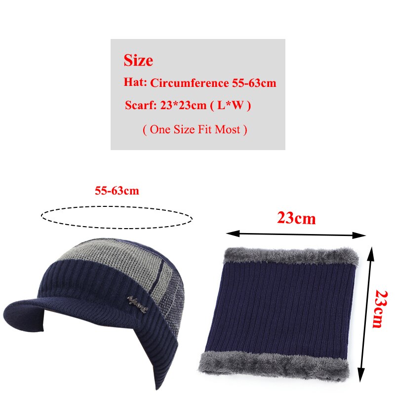 Chapeaux d'hiver pour hommes, bonnets, casquettes d'hiver, écharpes en laine, cagoules, masques, bonnets tricotés