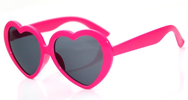 Hart Kids Zonnebril Kinderen Retro Leuke Zon Cartoon Brilmontuur Meisjes Jongens Baby Brillen Mode Trends: Rood